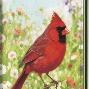 Airkit Boho Bird Checkbook Cover for Personal, PU Leather for Women | Check Book Holder, with Elastic Band, Pen Holder & Transparent PVC Divider for Duplicate Checks